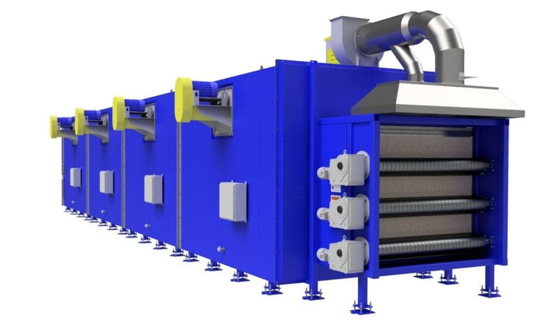 Four Conveyorized Oven Systems for Auto Industry