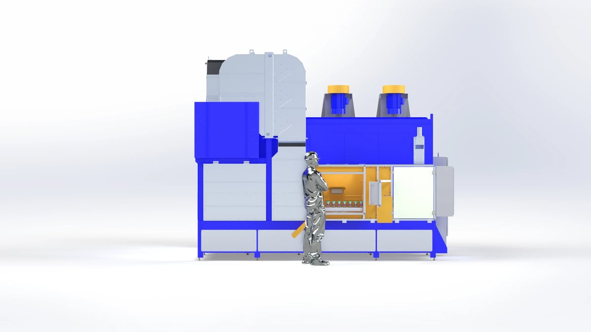 High Throughput Airbag Cap Foil Sealing Thermal Processing System for Automotive Safety Component Manufacturing