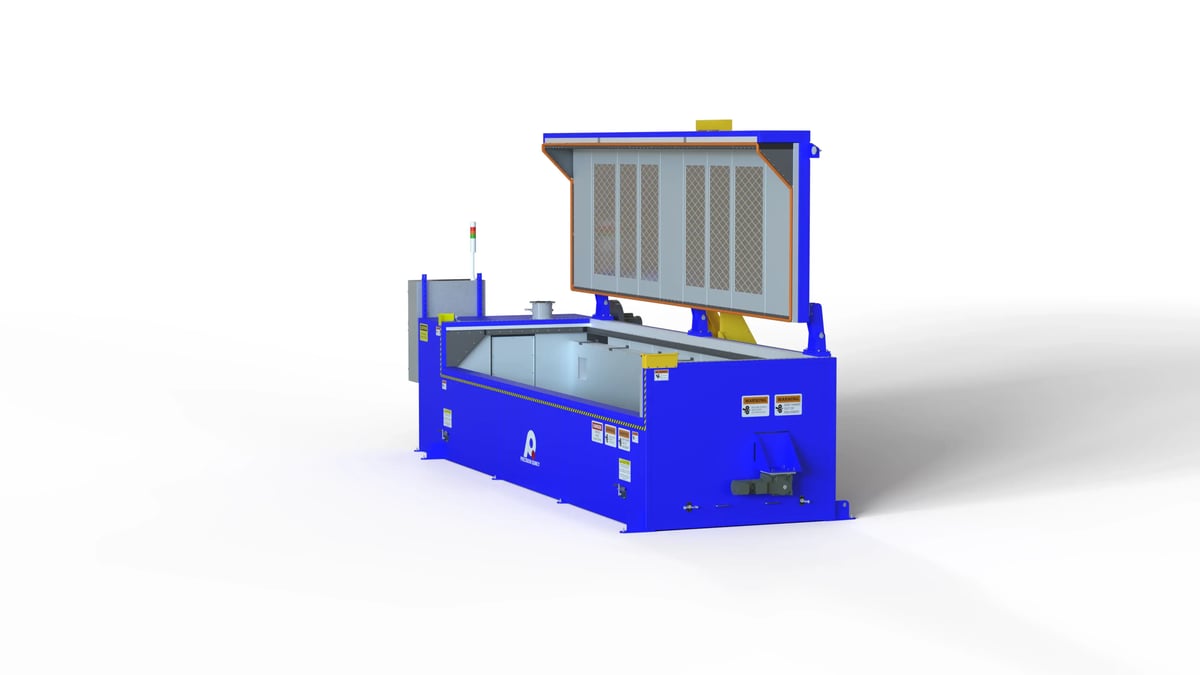 Heavy-Duty Gas-Fired Batch Curing Oven with Rotating Roller System