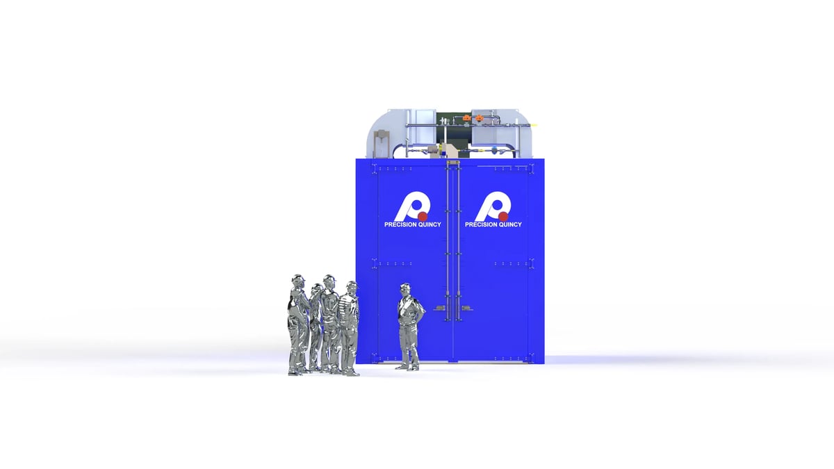 Steam-Heated Batch Preheat Ovens for Defense-Industry Steel Components