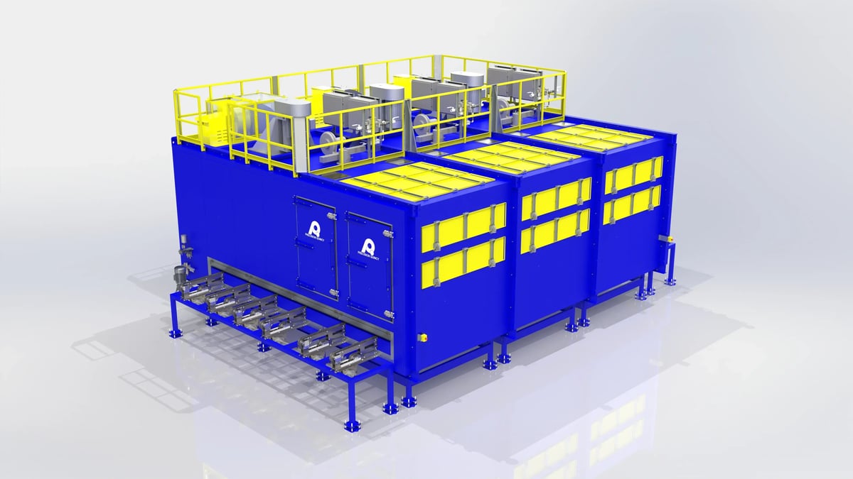 Three-Zone Continuous Curing Oven for High-Volume Trim Finishing