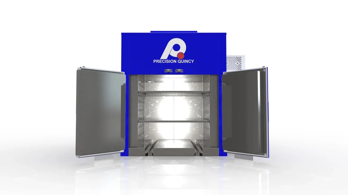 Electric Class A Cabinet Oven for EMI/RFI Shielding Product Batch Processing