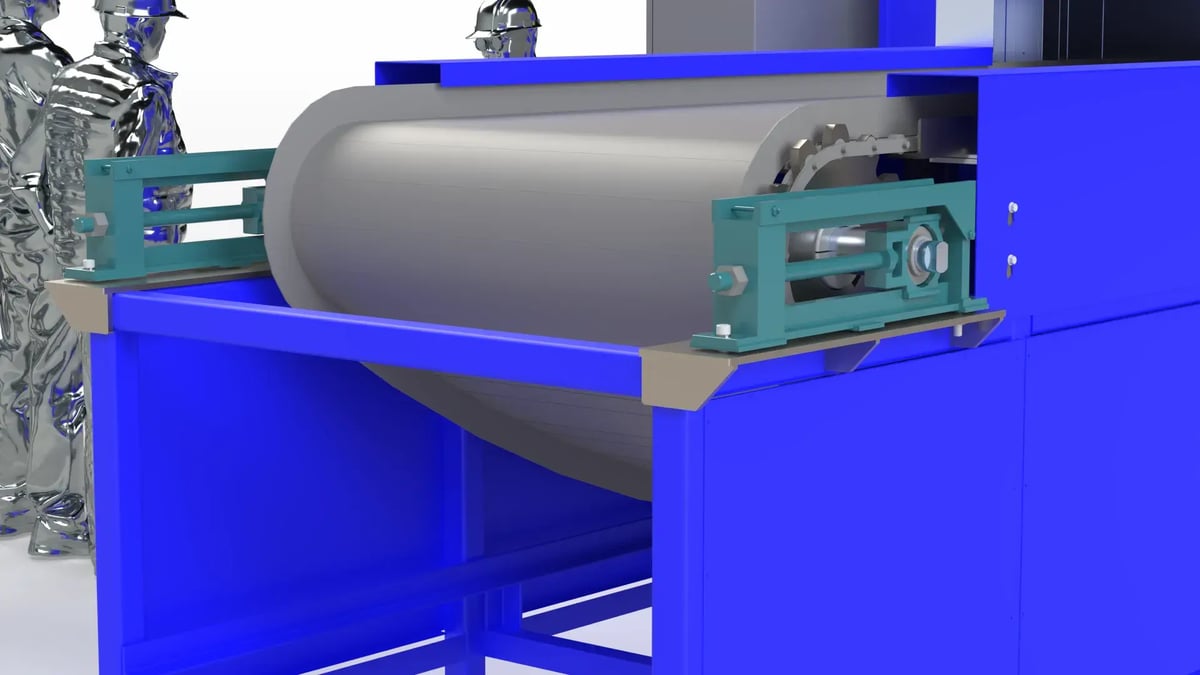 Dual-Zone Conveyorized Coating Cure Oven for High-Throughput Fastener Finishing