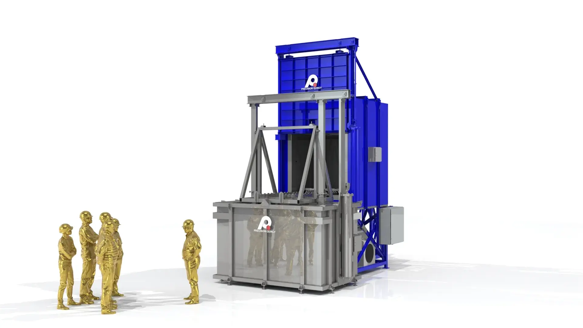 Batch Solution Heat Treat Furnace with Integrated Hot Water Quench