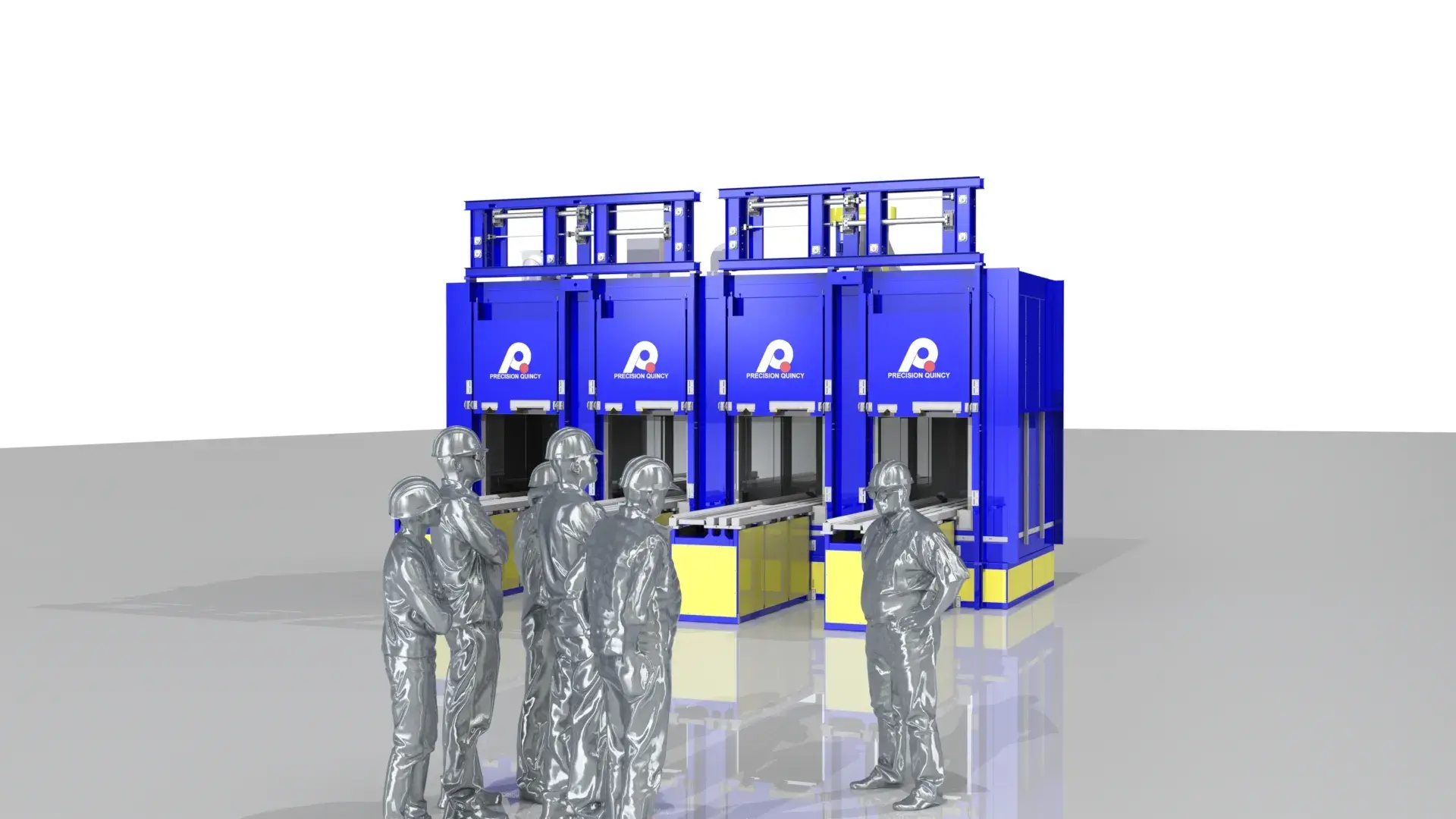 Dual-Oven Natural Gas-Fired Convection Curing System for Laboratory Sink Mold Partial Cure