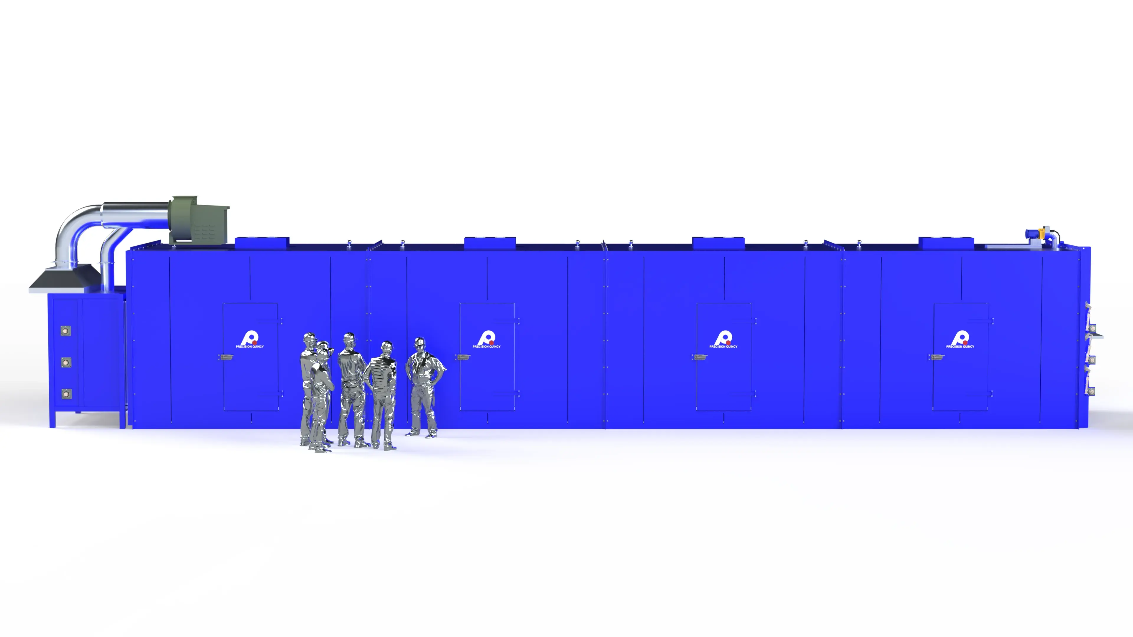 Polyurethane Post Cure Oven for Automated Polyurethane Forklift Wheel Manufacturing