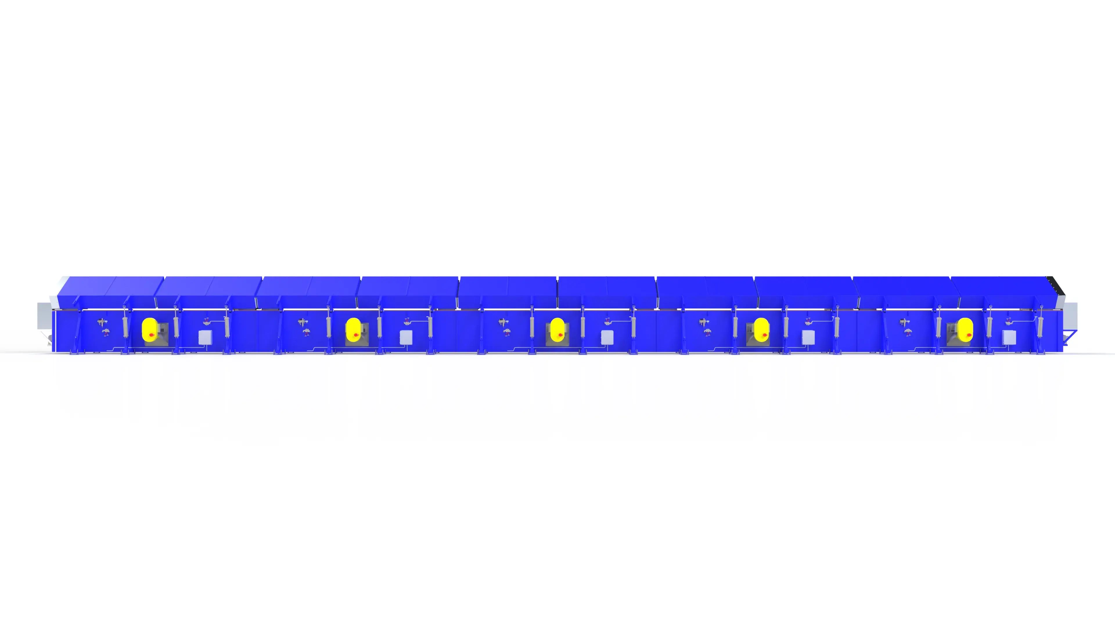 Five-Zone Electric Billet Heat Stabilizing Oven for Polyethylene and Plastic Extrusion Billets
