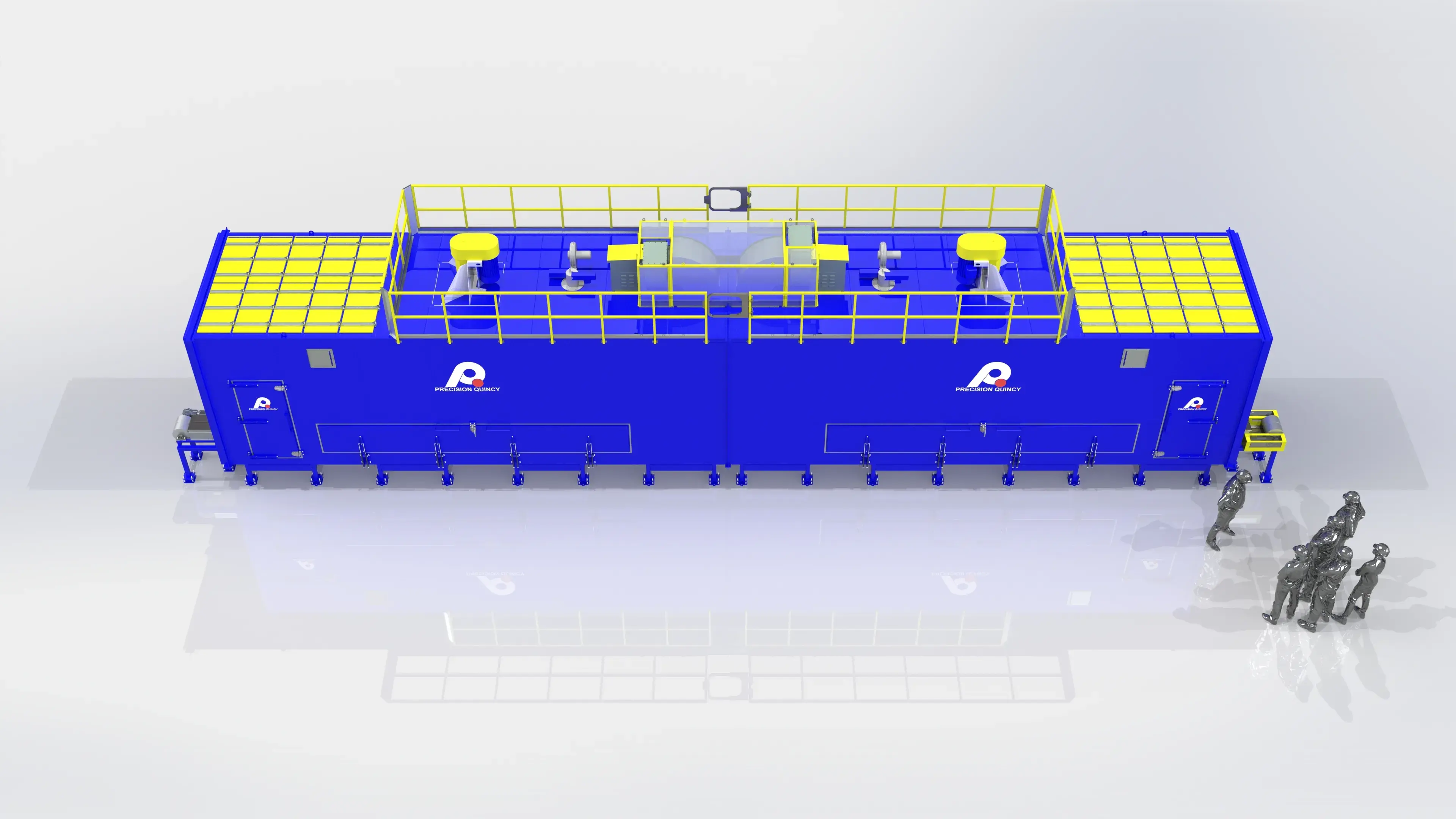 Dual-Zone Continuous Curing Oven for High-Volume Trim Finishing