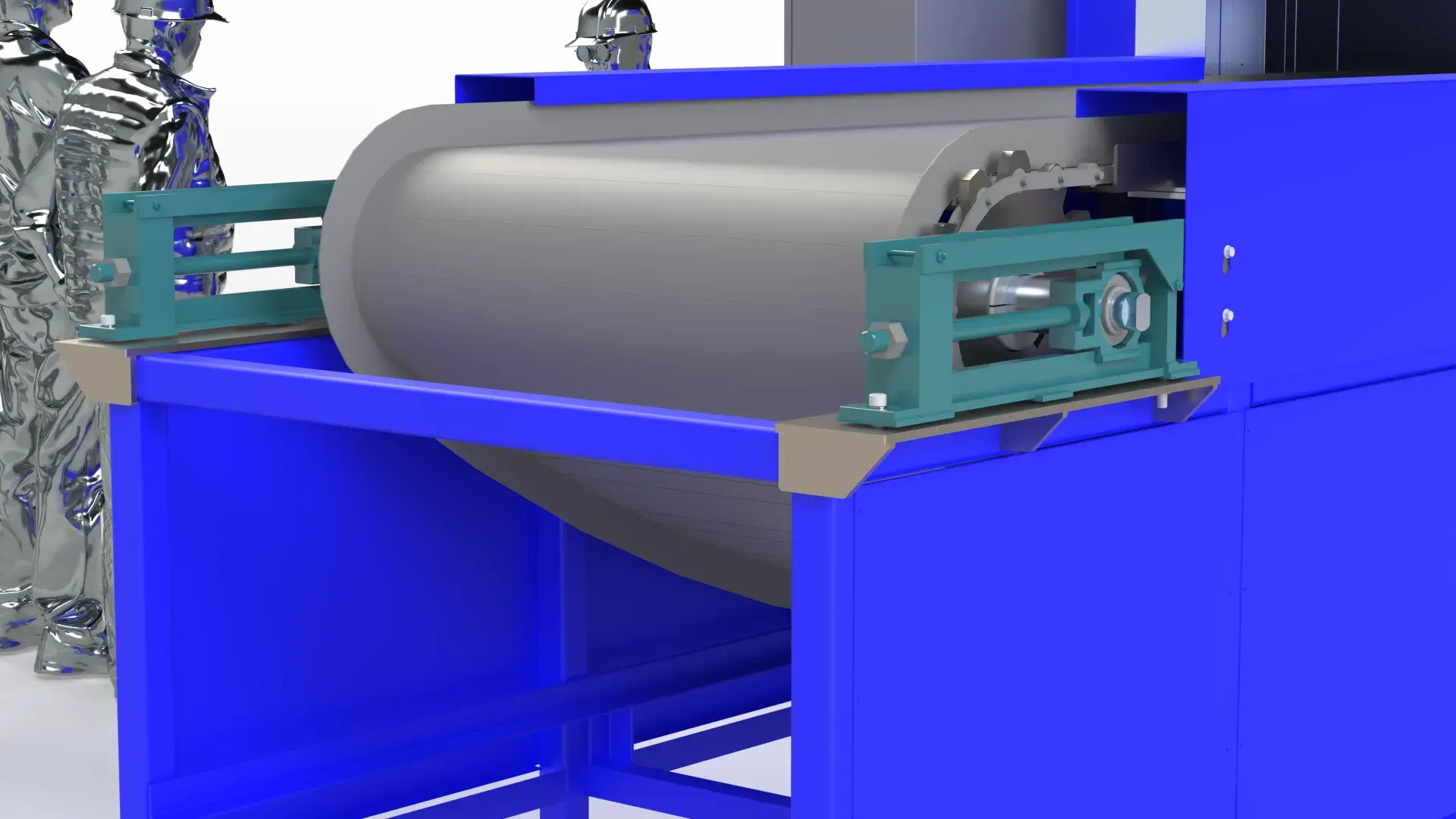 Dual-Zone Conveyorized Coating Cure Oven for High-Throughput Fastener Finishing